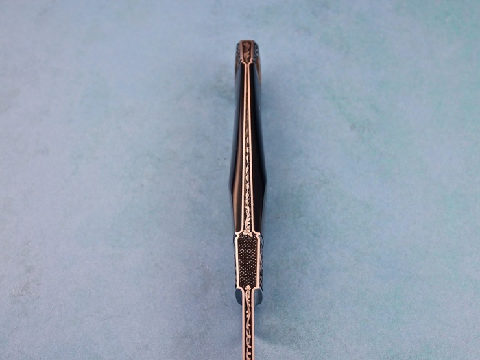 Custom Fixed Blade, N/A, BG-42 Stainless Steel, Exotic Scales Knife made by Dietmar Kressler