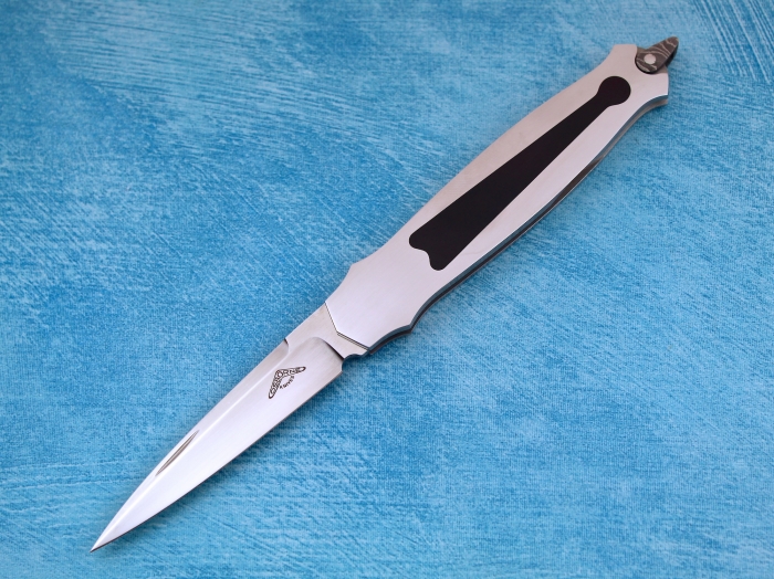 Custom Folding-Inter-Frame, Lock Back, RWL-34 Stainless Steel , Pen Shell Knife made by Warren Osborne